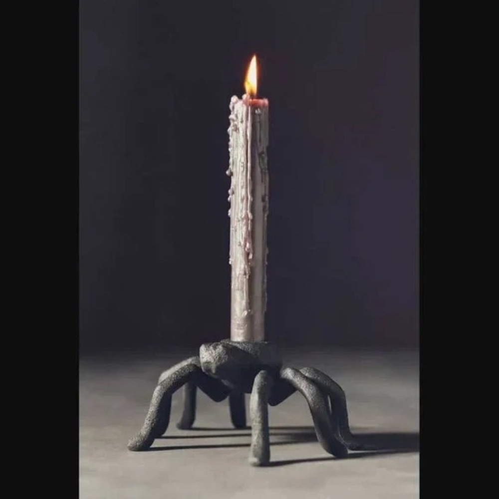 NWT Spider Taper Candle Holder from Anthropologie